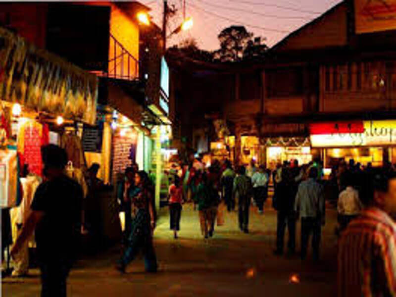 Kulri Bazar in Mussoorie